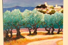 Vue du pays de Fayence